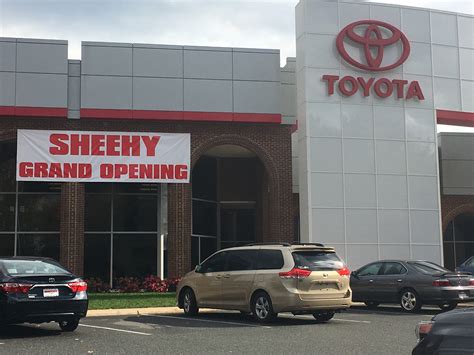 We look forward to helping you experience this vehicles performance, comfort, technology, and safety amenities. . Sheehy toyota of fredericksburg